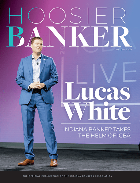 cover of the May/June 2024 issue of Hoosier Banker magazine