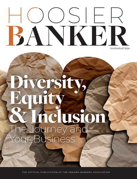 cover of the July/August 2024 issue of Hoosier Banker magazine