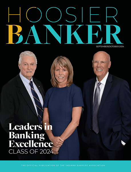 cover of the September/October 2024 issue of Hoosier Banker magazine