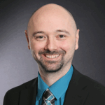 a headshot of Evan Hoffmeyer