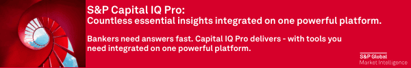 S&P Global Market Intelligence banner ad