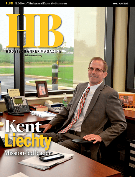 cover of the May/June 2017 issue of Hoosier Banker magazine
