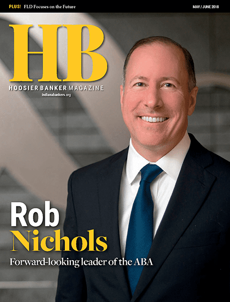 cover of the May/June 2018 issue of Hoosier Banker magazine