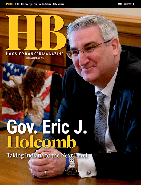 cover of the May/June 2019 issue of Hoosier Banker magazine