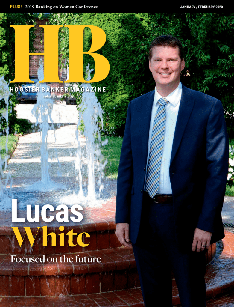 cover of the January/February 2020 issue of Hoosier Banker magazine