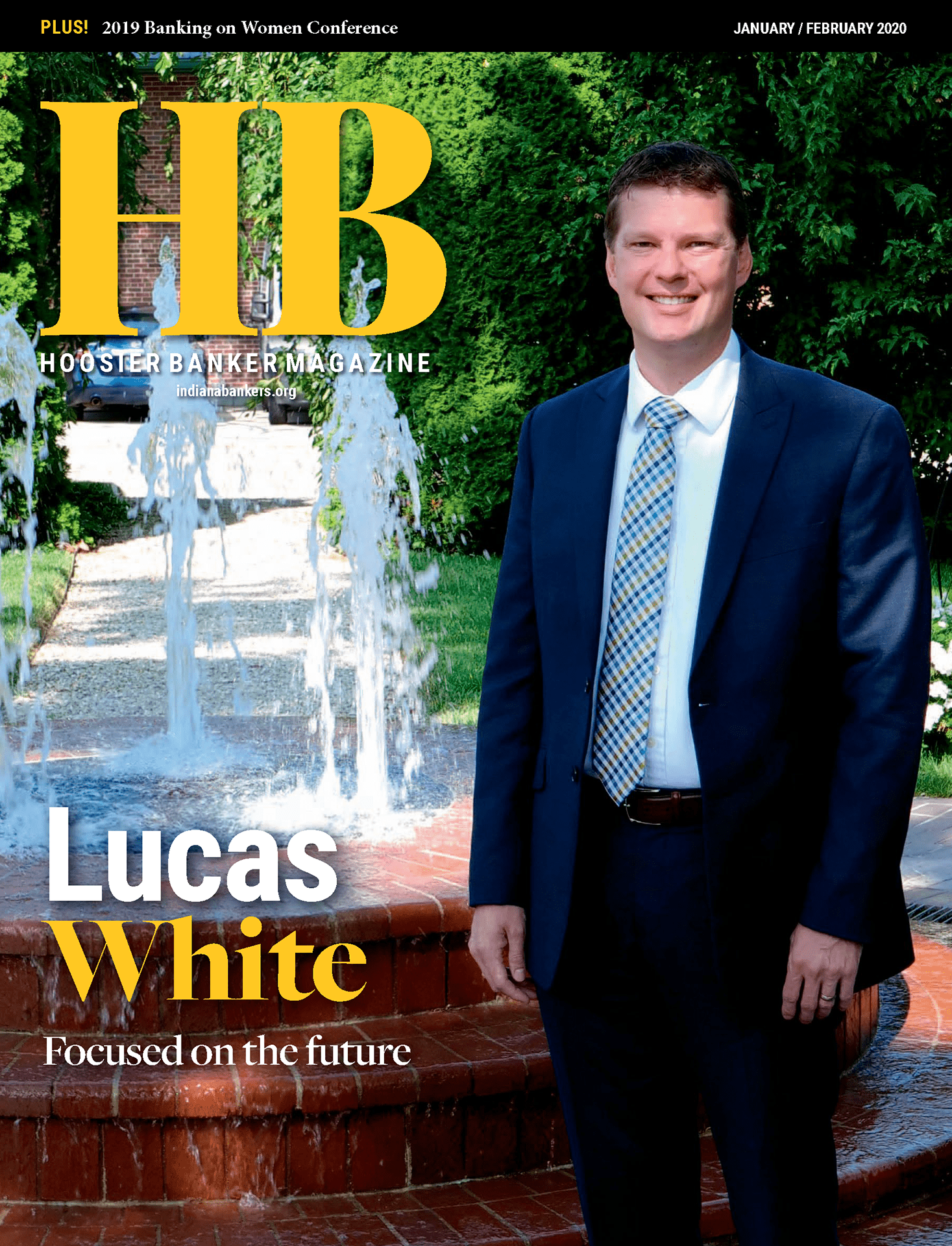 cover of the January/February 2020 issue of Hoosier Banker magazine