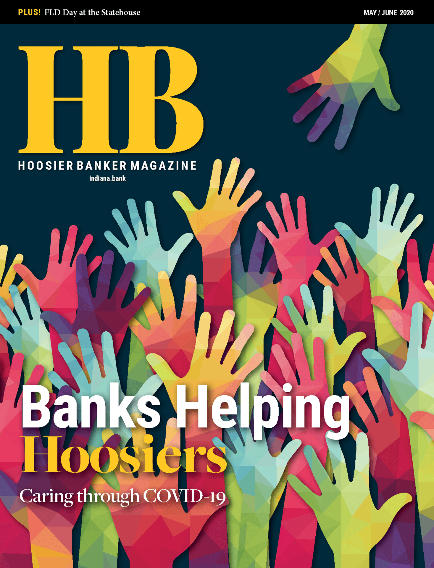 cover of the May/June 2020 issue of Hoosier Banker magazine