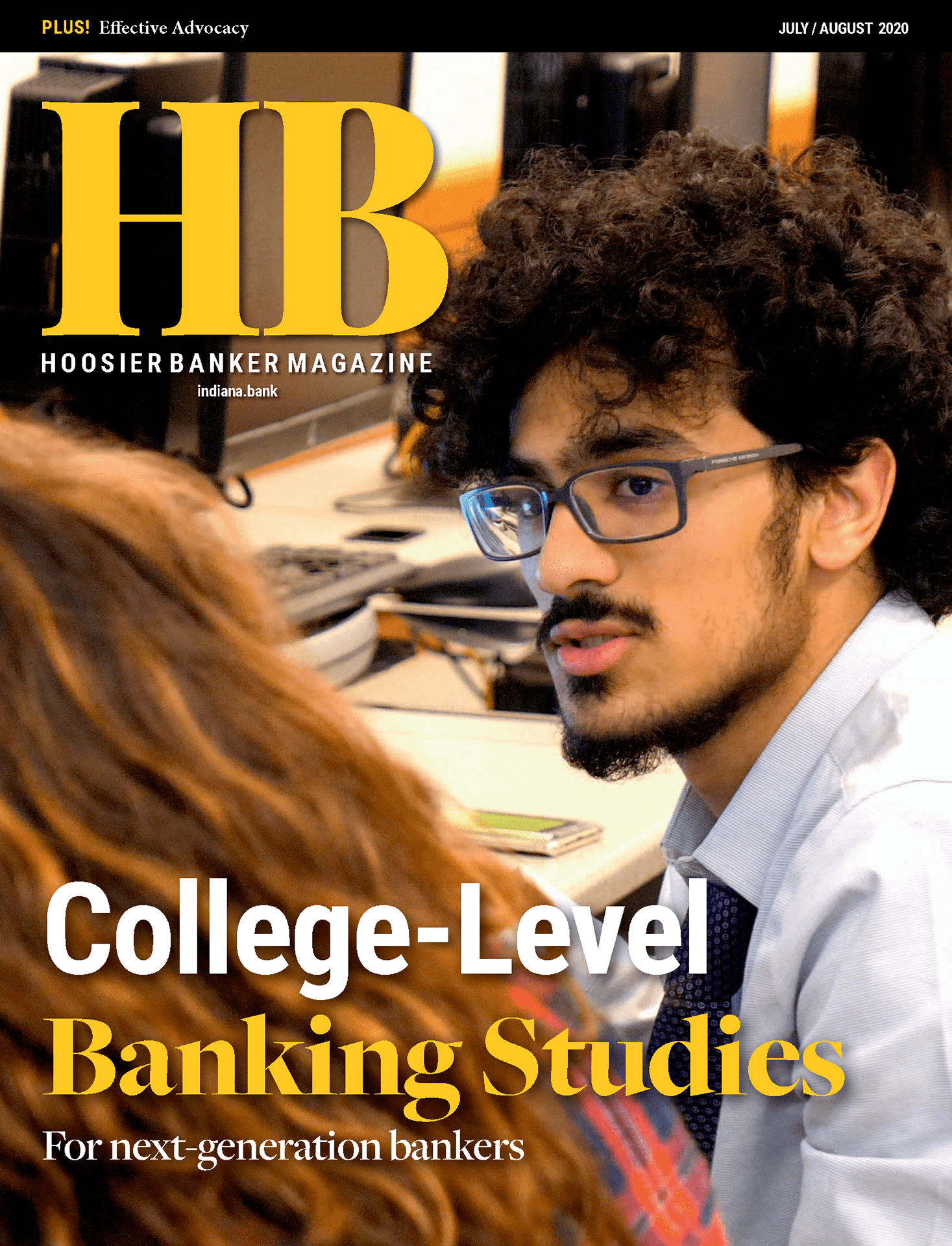 cover of the July/August 2020 issue of Hoosier Banker magazine