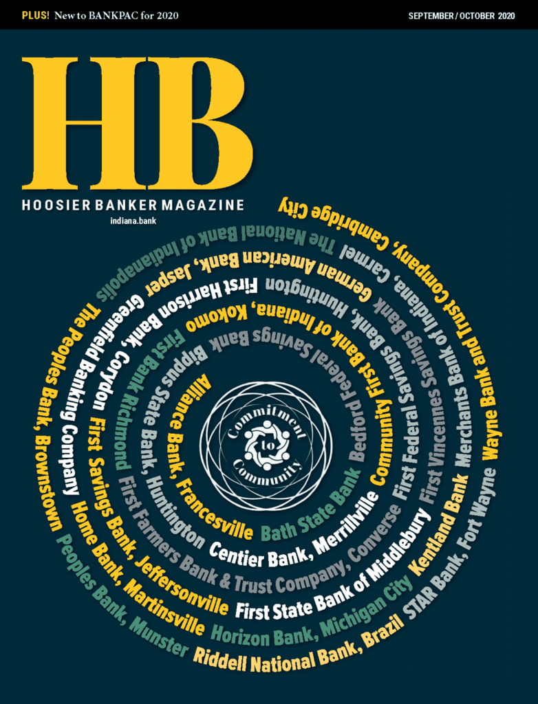 cover of the September/October 2020 issue of Hoosier Banker magazine