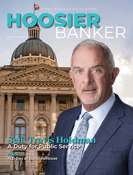 cover of the May/June 2023 issue of Hoosier Banker magazine