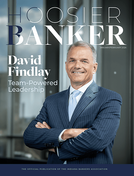 cover of the January/February 2026 issue of Hoosier Banker magazine