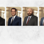 headshots of Daniel Faust, Andrew Kirtley, Paul Mackowski and Keith Mundrick