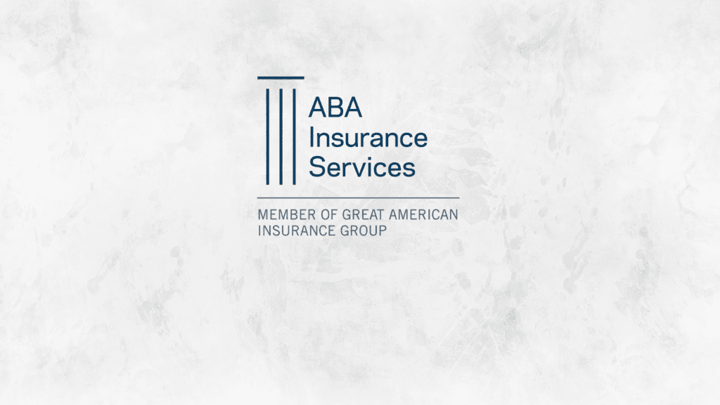 logo for ABA Insurance Services, a member of the Great American Insurance Group
