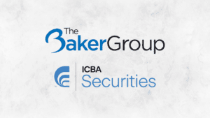 logos for The Baker Group and ICBA Securities