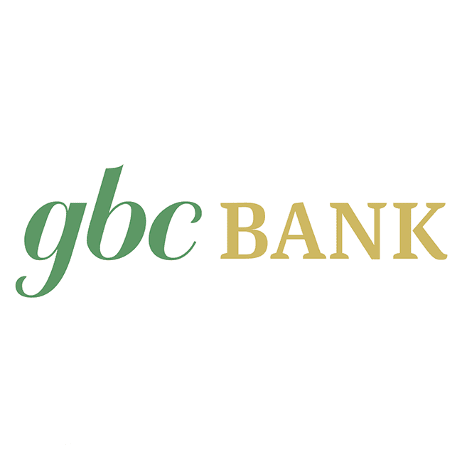 logo for GBC Bank in Greenfield, Indiana
