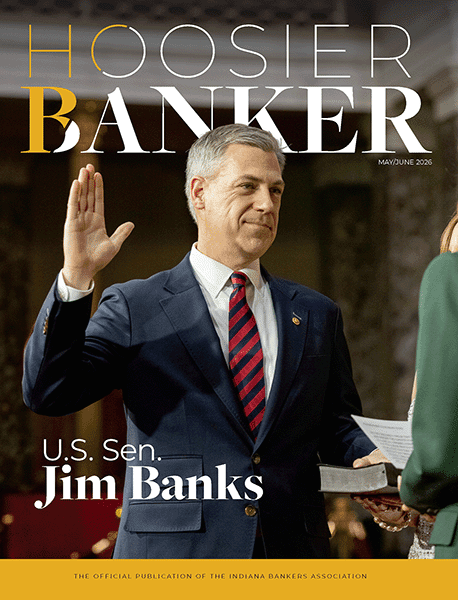 cover of the May/June 2026 issue of Hoosier Banker magazine