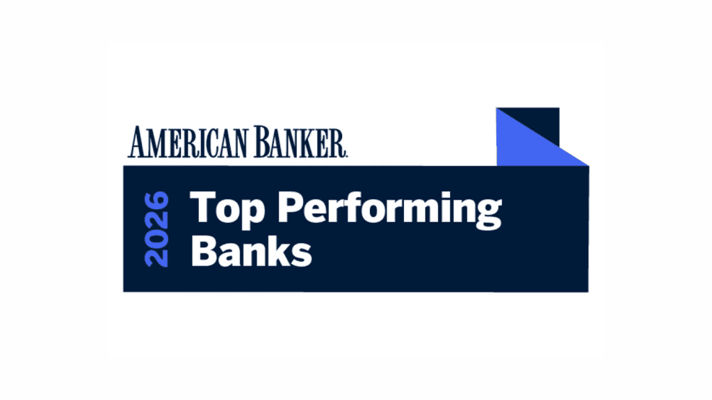 logo for American Banker's Top Performing Banks for 2026
