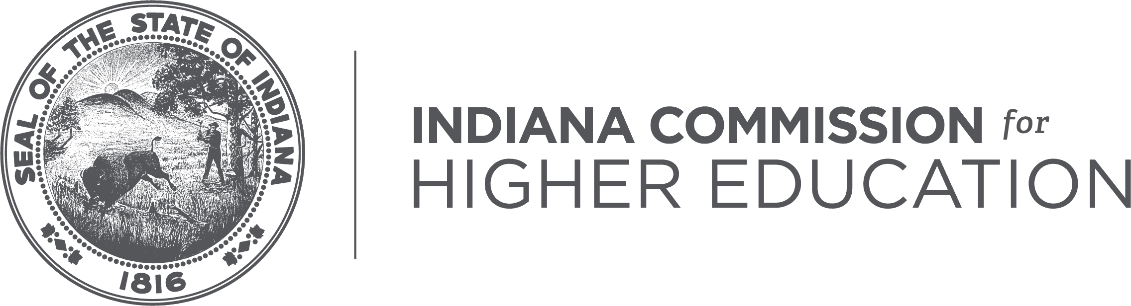 Indiana Commission for Higher Education logo