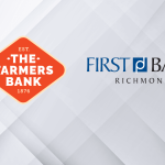 logos for The Farmers Bank, Frankfort, and First Bank Richmond